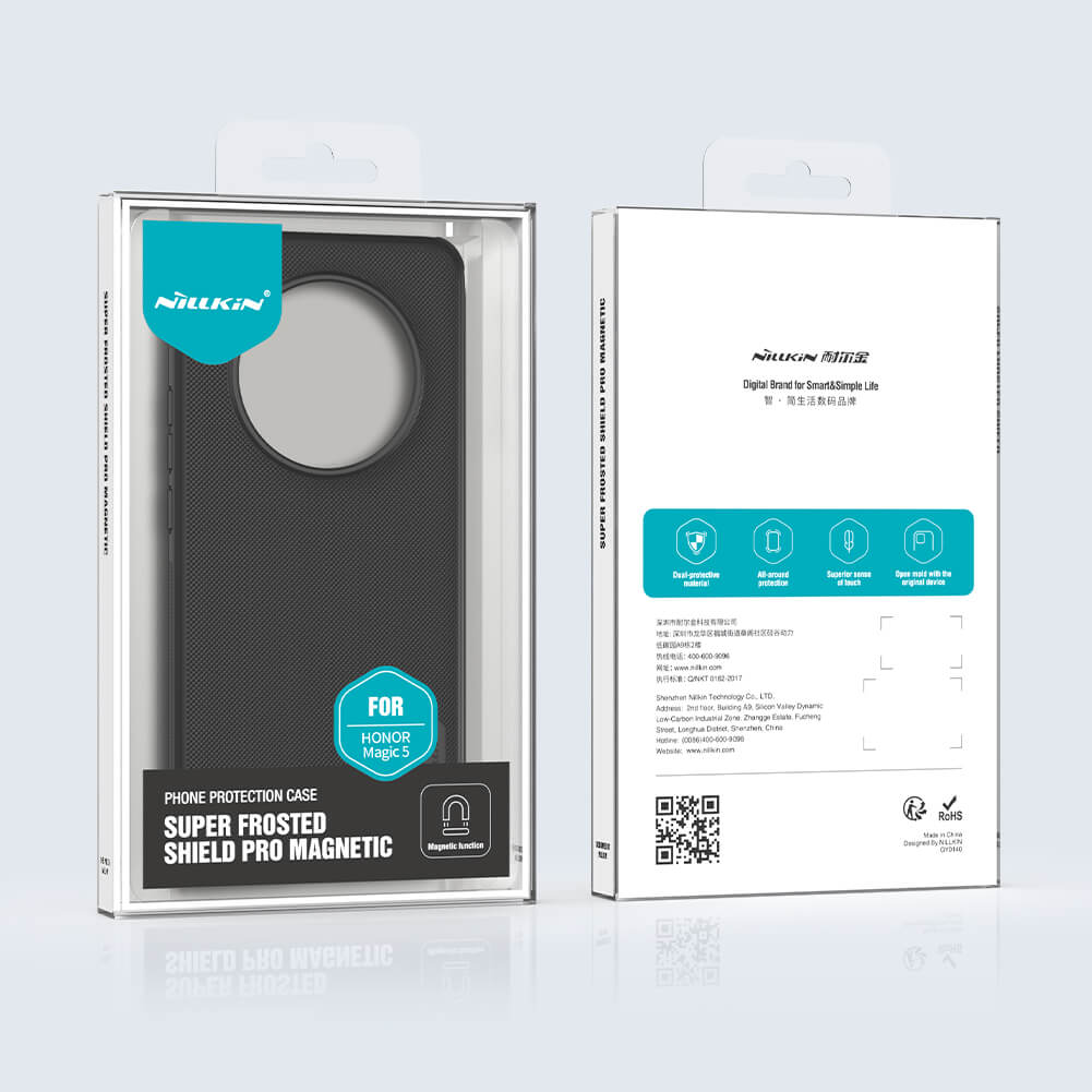 Чехол-крышка NILLKIN для Huawei Honor Magic 5 (серия Frosted shield Pro Magnetic case)